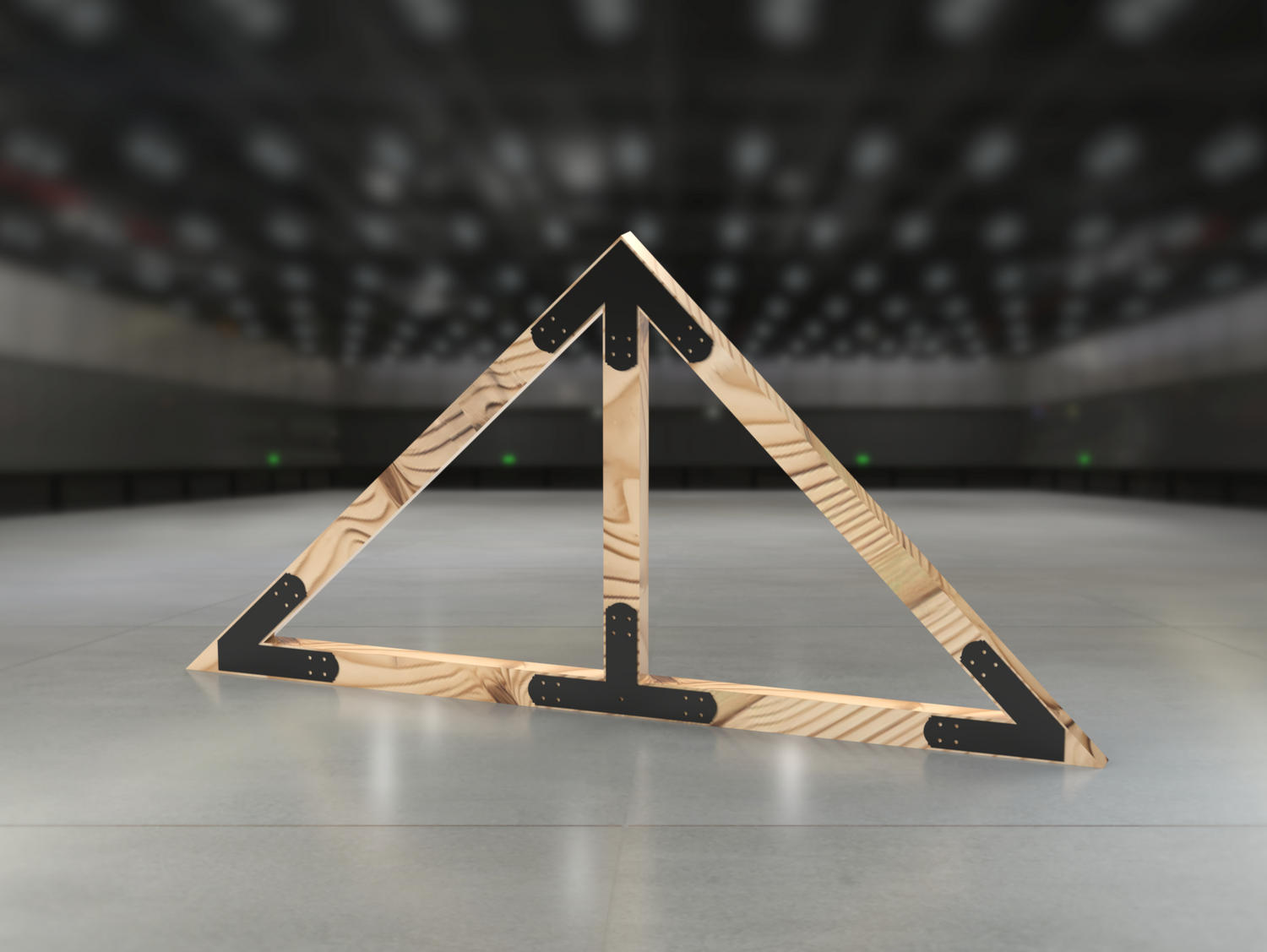 King Truss Bracket Set - Crowned Style - For 8 Inch Lumber - Wood Post Brackets - construction materials - building supposrts - beam supports - post support - timber frame brackets - wood frame buildings - post frame buildings - barndominium brackets - exposed beam brackets