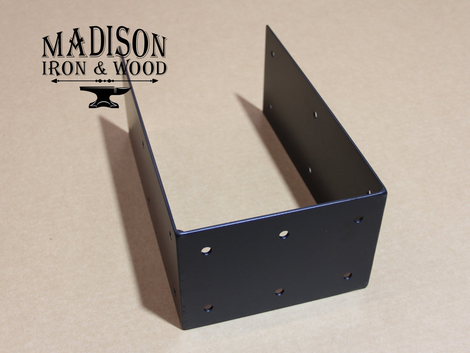 6" & 8" Post Base U Bracket - Wood Post Brackets - construction materials - building supports - beam supports - post supports