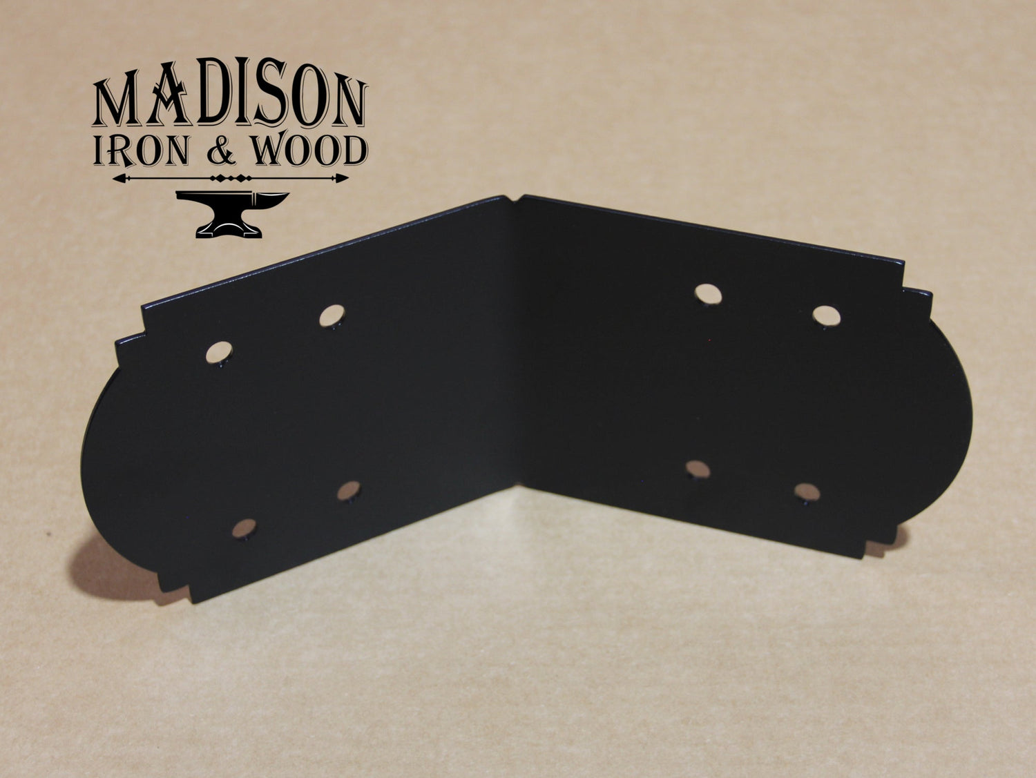 45 Degree / 135 Degree Bracket for 6" Post - Wood Post Brackets - construction materials - building supports - beam supports - post supports