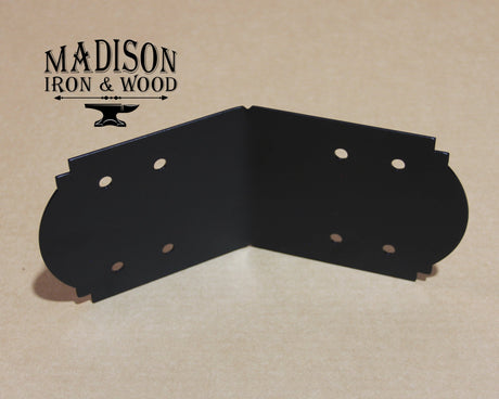 45 Degree / 135 Degree Bracket for 6" Post - Wood Post Brackets - construction materials - building supports - beam supports - post supports