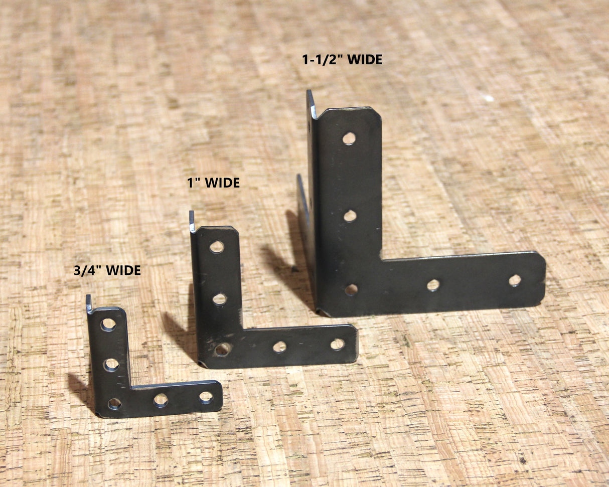 90 Degree L Furniture Bracket - Wood Post Brackets - construction materials - building supports - beam supports - post supports