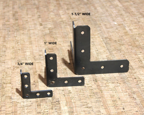 90 Degree L Furniture Bracket - Wood Post Brackets - construction materials - building supports - beam supports - post supports