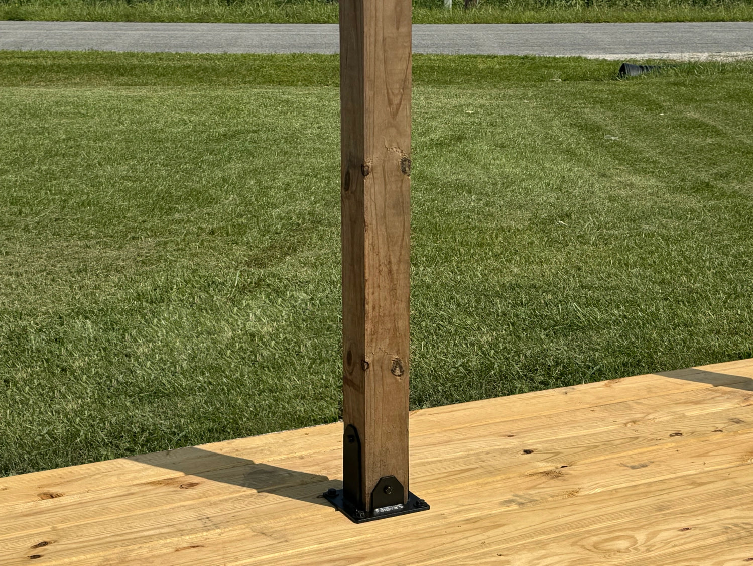 Heavy Duty Post Base Foot Bracket - Wood Post Brackets - construction brackets - brackets for post and beam construction - beam supports - post support - timber frame brackets - barndominium brackets - exposed beam brackets