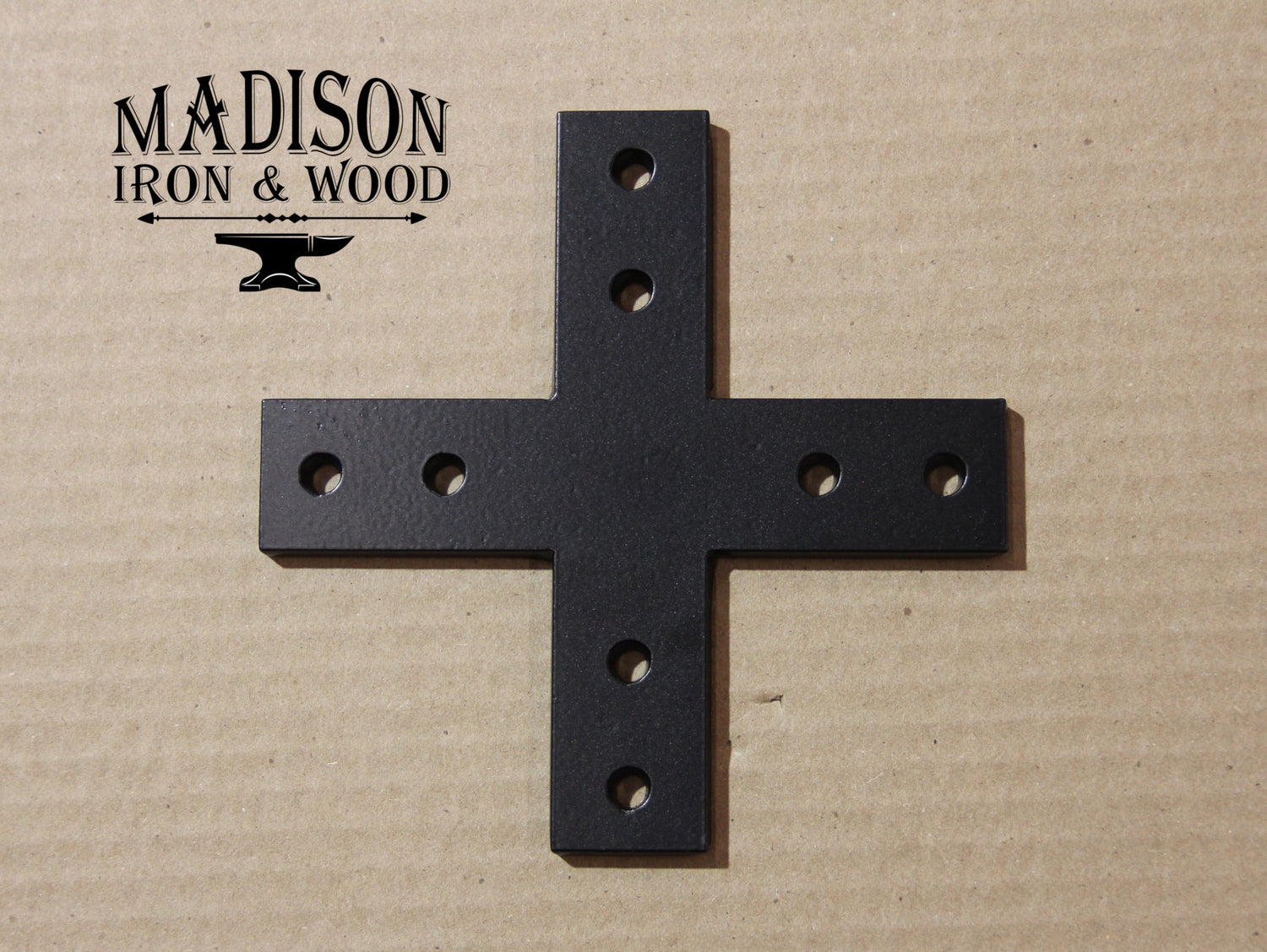 Furniture X Bracket, 6"x6" - Wood Post Brackets - construction materials - building supports - beam supports - post supports