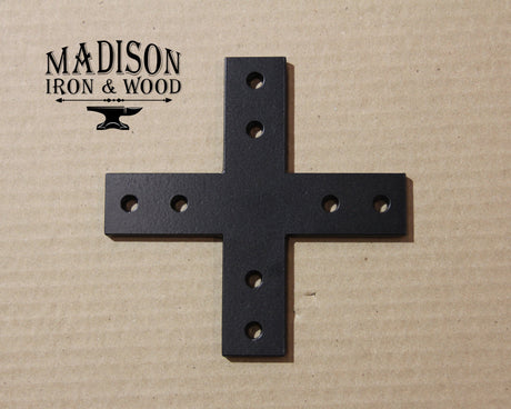 Furniture X Bracket, 6"x6" - Wood Post Brackets - construction materials - building supports - beam supports - post supports