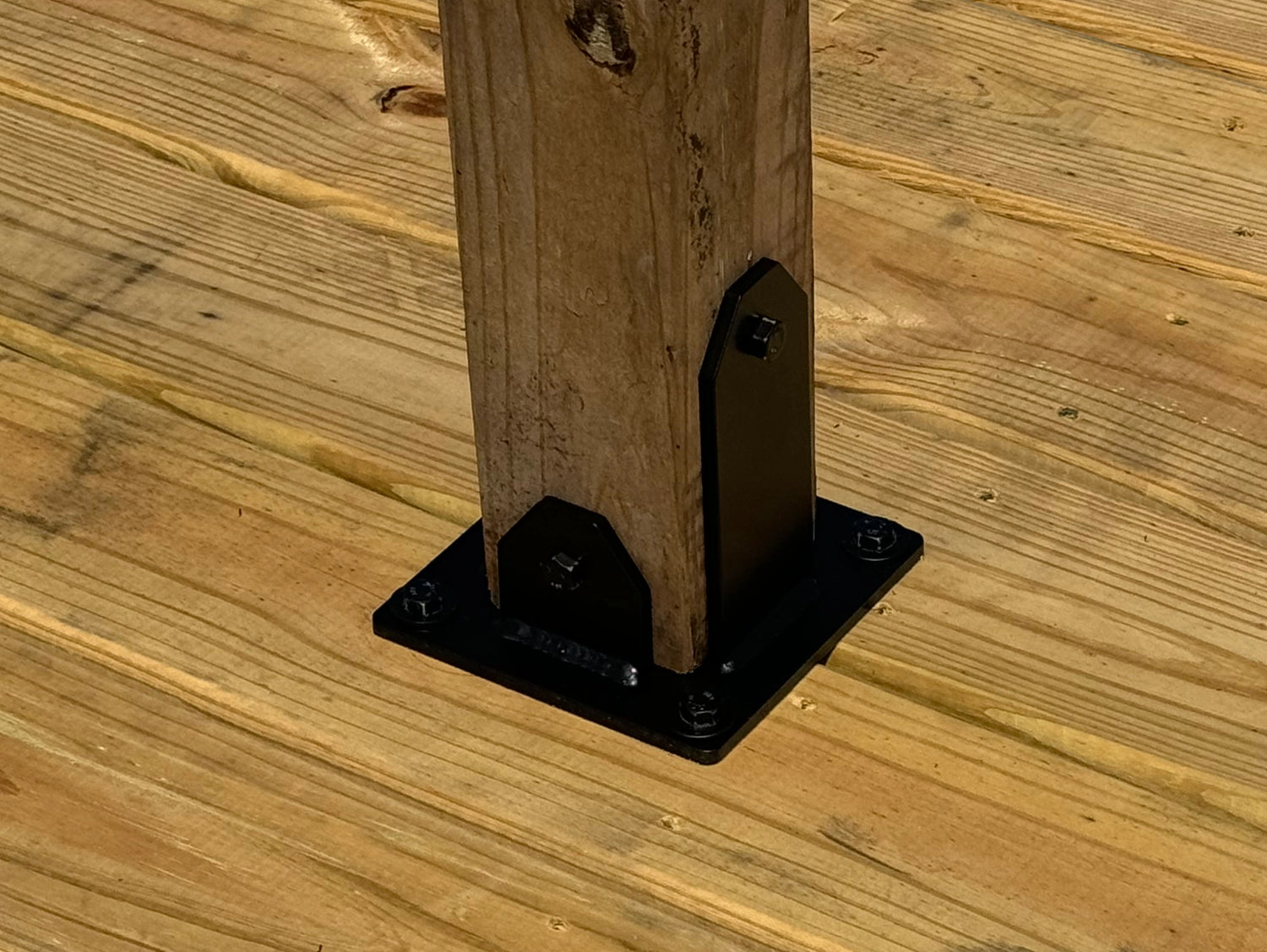 Heavy Duty Post Base Foot Bracket - Wood Post Brackets - construction brackets - brackets for post and beam construction - beam supports - post support - timber frame brackets - barndominium brackets - exposed beam brackets