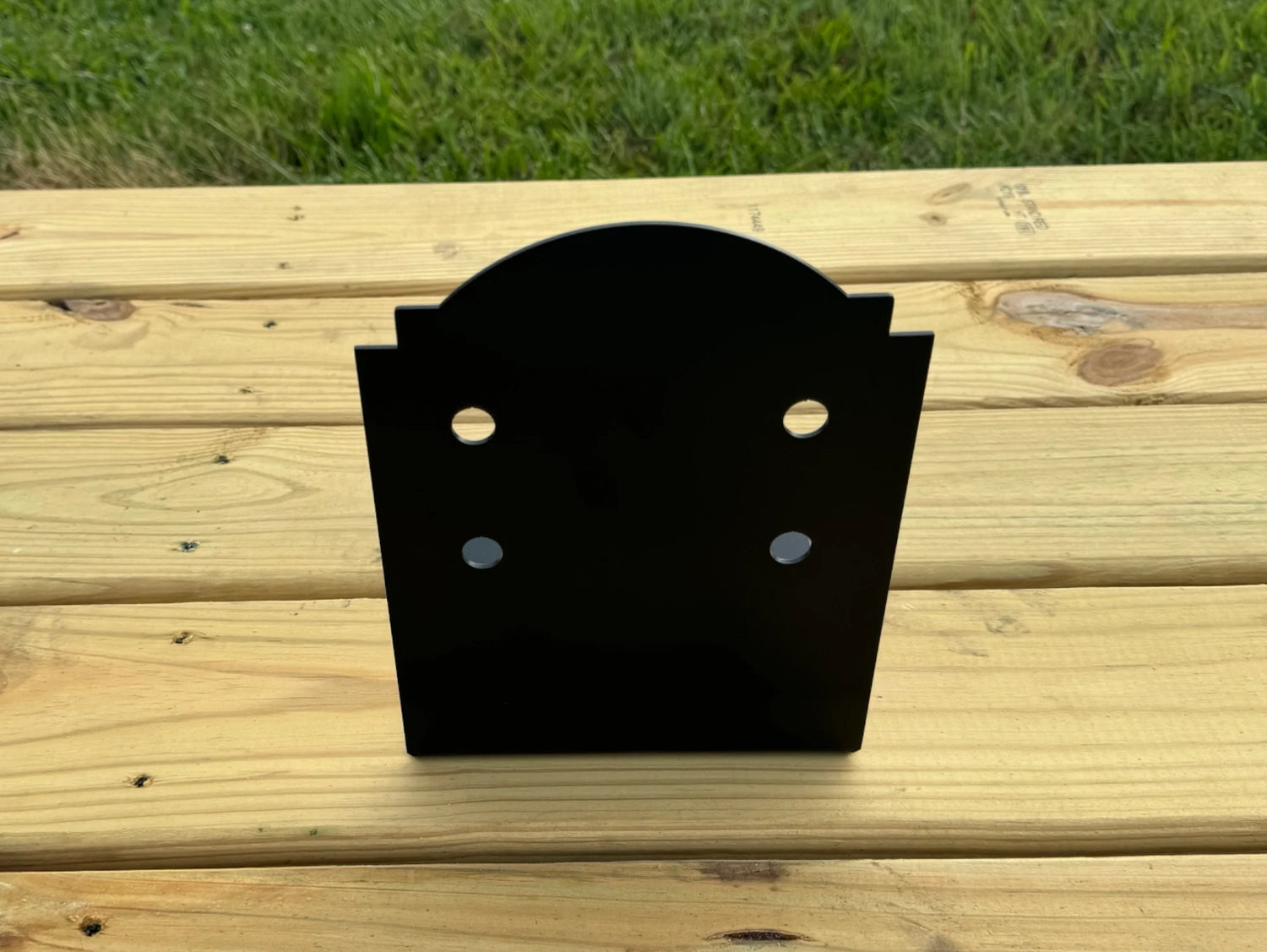 Crowned 90 Degree Brackets for 8x8 Dimensional Lumber - Wood Post Brackets - construction materials - building supports - beam supports - post supports