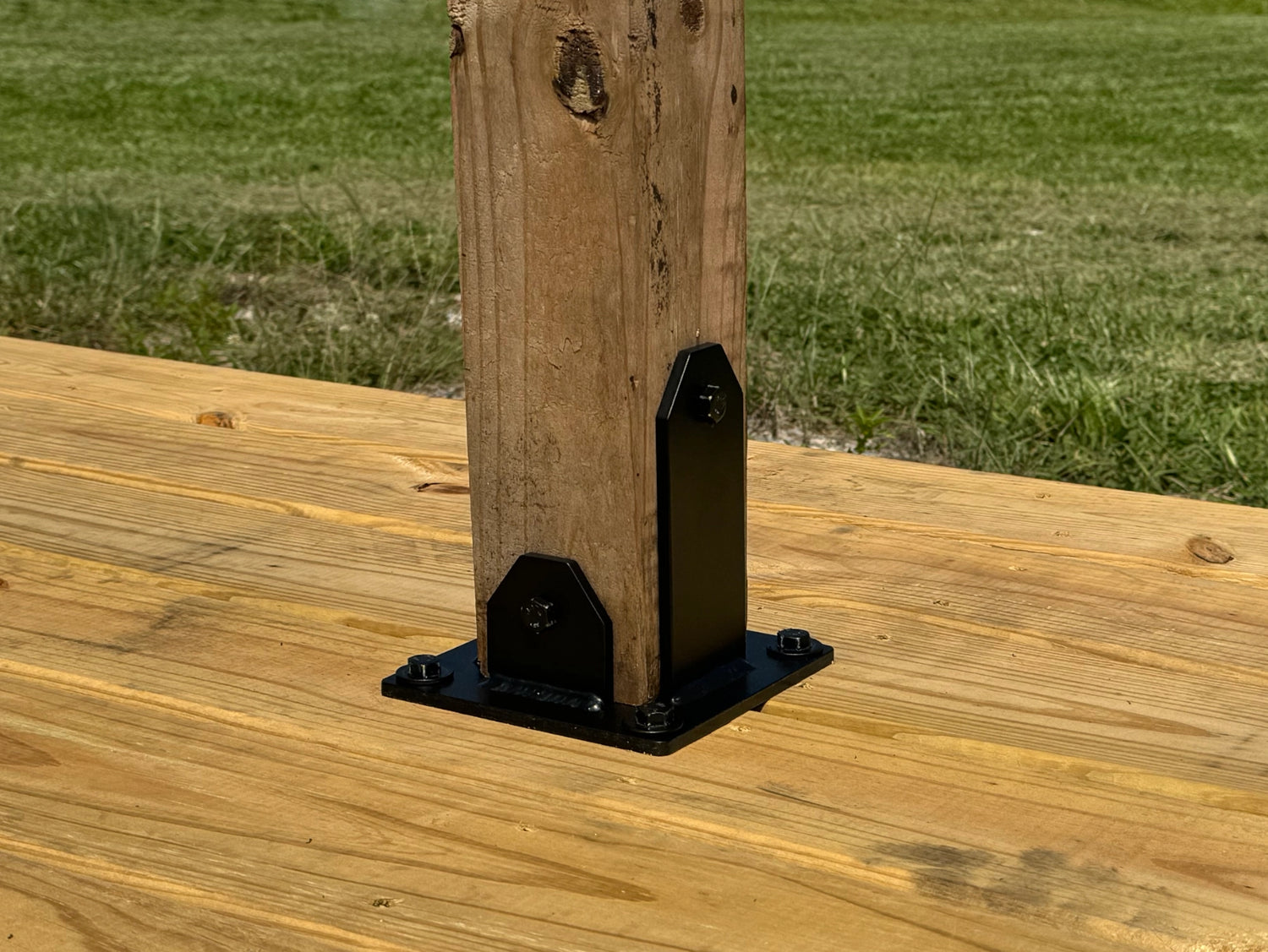 Heavy Duty Post Base Foot Bracket - Wood Post Brackets - construction brackets - brackets for post and beam construction - beam supports - post support - timber frame brackets - barndominium brackets - exposed beam brackets
