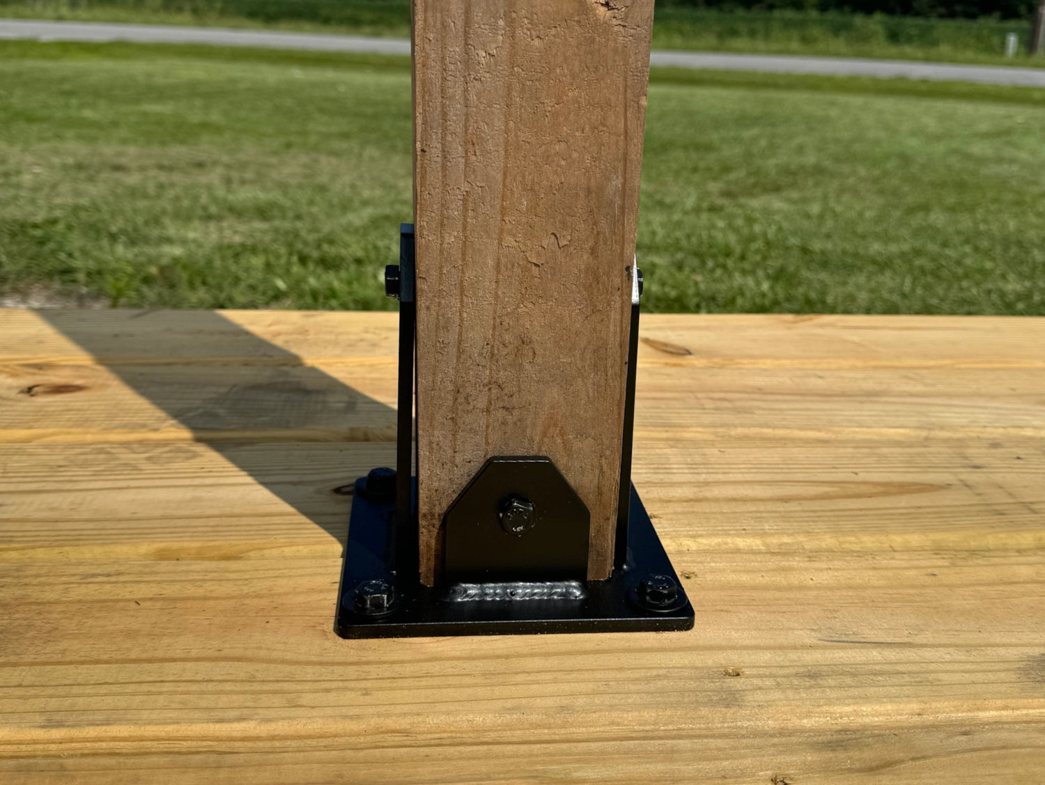 Heavy Duty Post Base Foot Bracket - Wood Post Brackets - construction brackets - brackets for post and beam construction - beam supports - post support - timber frame brackets - barndominium brackets - exposed beam brackets
