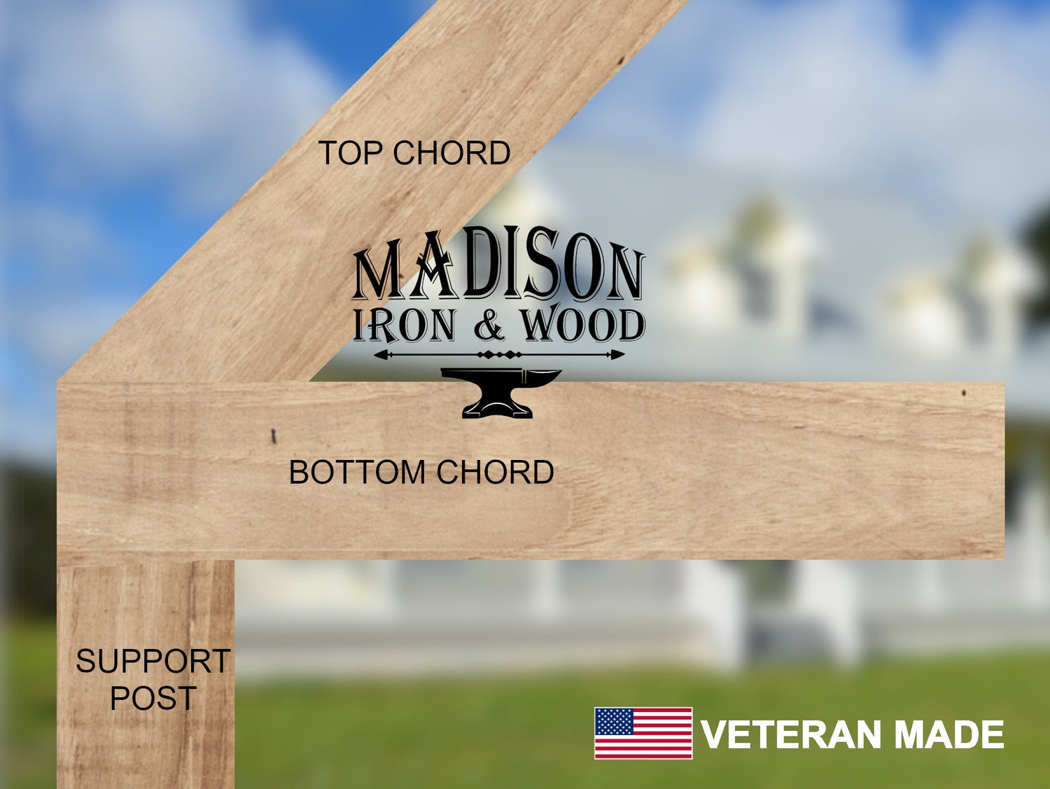 6 Inch Heel Bracket with Vertical Support Leg - Wood Post Brackets - construction materials - building supports - beam supports - post supports