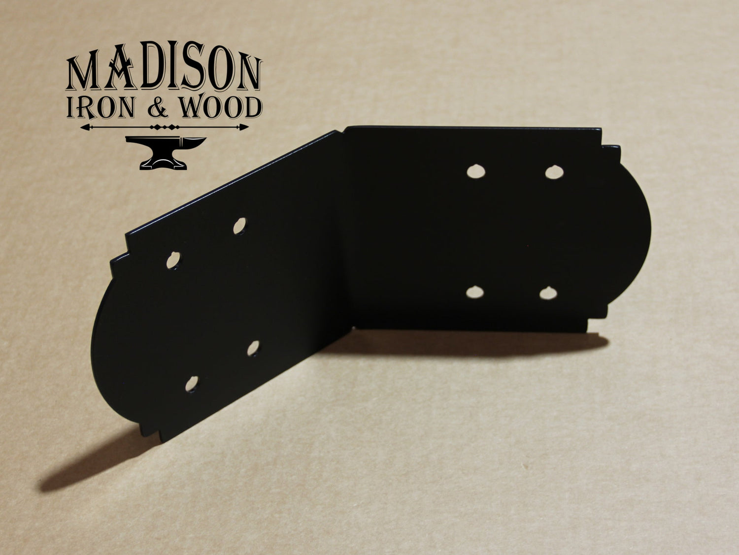 45 Degree / 135 Degree Bracket for 6" Post - Wood Post Brackets - construction materials - building supports - beam supports - post supports