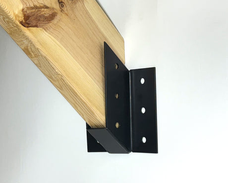 Saddle Truss Brackets - Up Angled - Wood Post Brackets - construction materials - building supposrts - beam supports - post support - timber frame brackets - wood frame buildings - post frame buildings - barndominium brackets - exposed beam brackets