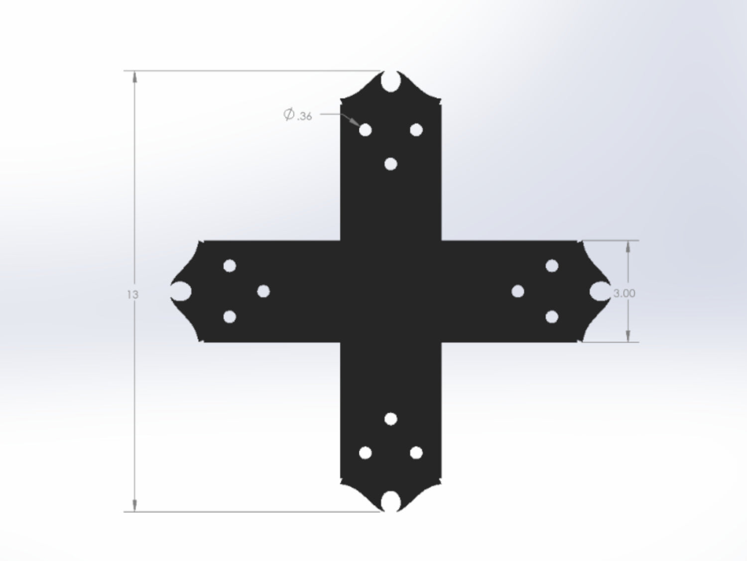 X Bracket - Colonial Style - For 4 Inch Lumber - Wood Post Brackets - construction materials - building supports - beam supports - post supports
