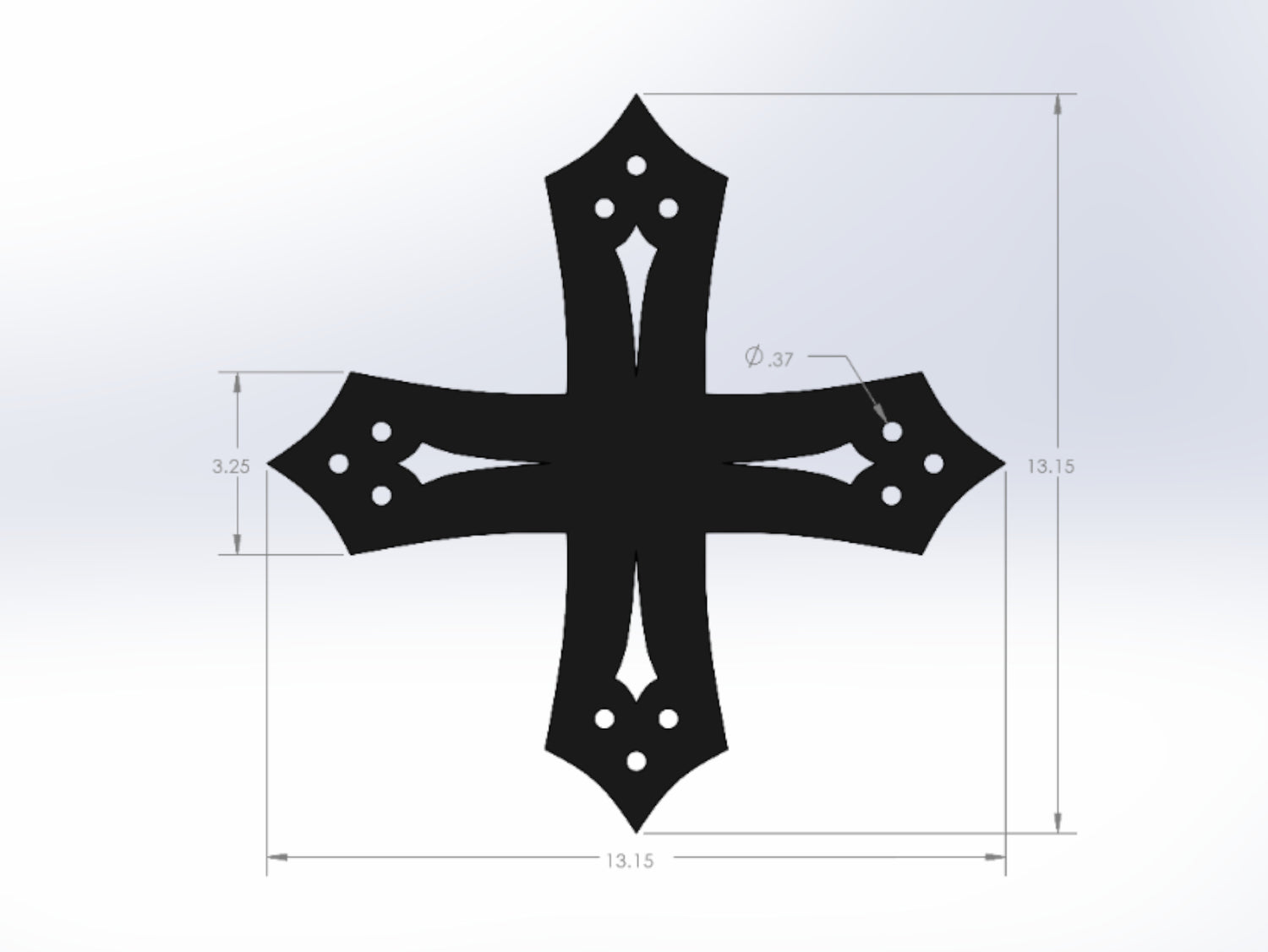 X Bracket - Gothic Style - For 4 Inch Lumber - Wood Post Brackets - construction materials - building supports - beam supports - post supports