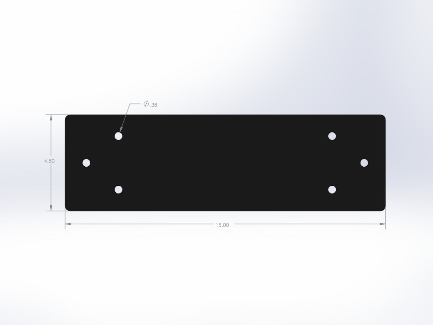 Straight Bracket - Standard Style - For 6 Inch Lumber - Wood Post Brackets - construction materials - building supports - beam supports - post supports