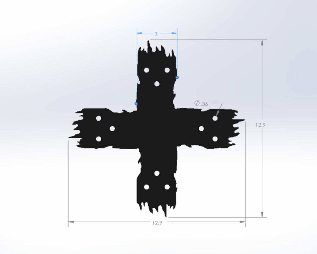 X Bracket - Rough Wood Style - For 4 Inch Lumber - Wood Post Brackets - construction materials - building supports - beam supports - post supports
