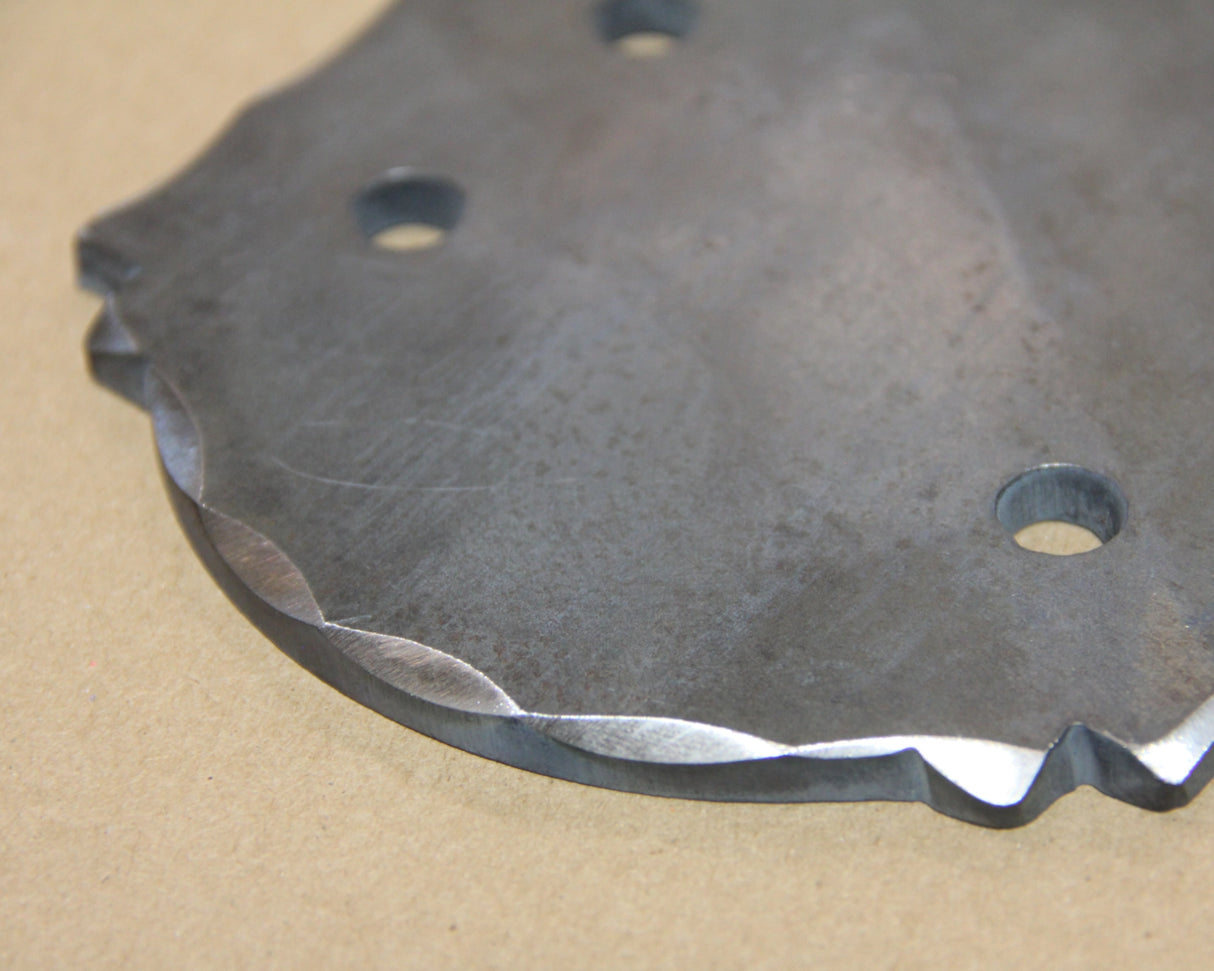 Straight Bracket - Scalloped Edges - 6 Inch Lumber - Wood Post Brackets - construction brackets - brackets for post and beam construction - beam supports - post support - timber frame brackets - barndominium brackets - exposed beam brackets