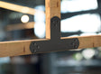 T Bracket - Crowned Style - For 4 Inch Lumber - Wood Post Brackets - construction brackets - brackets for post and beam construction - beam supports - post support - timber frame brackets - barndominium brackets - exposed beam brackets
