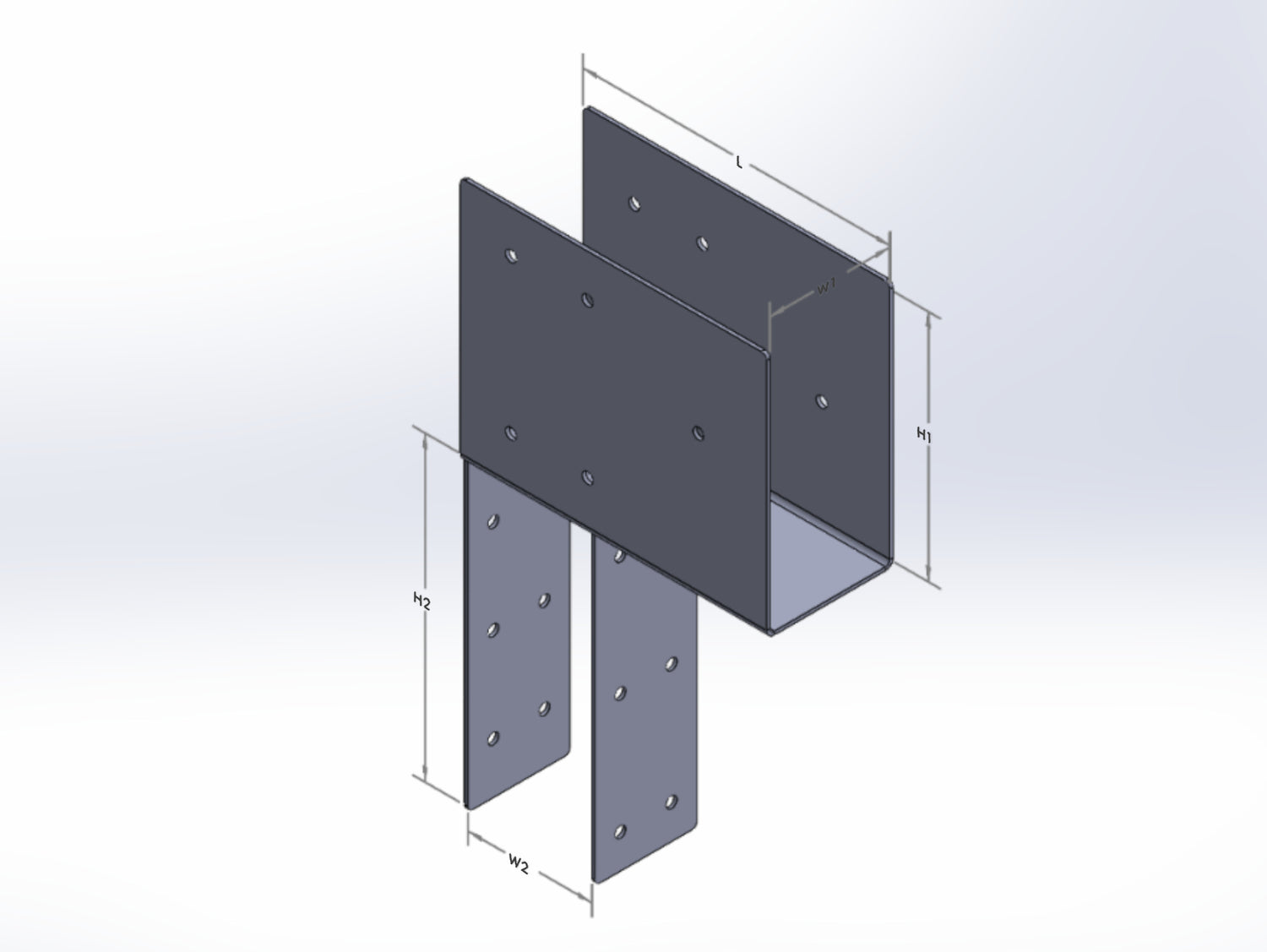 Column to Beam Corner Brace - Aztec Style - Wood Post Brackets - construction materials - building supports - beam supports - post supports
