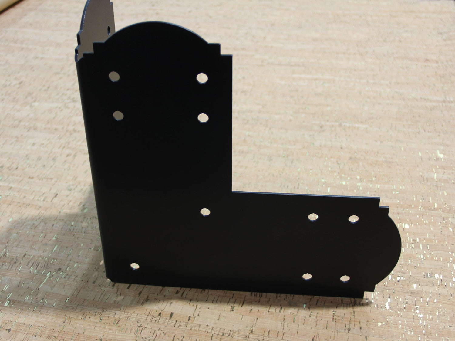 90 Degree Double L Bracket for 6" Post - Wood Post Brackets - construction materials - building supports - beam supports - post supports