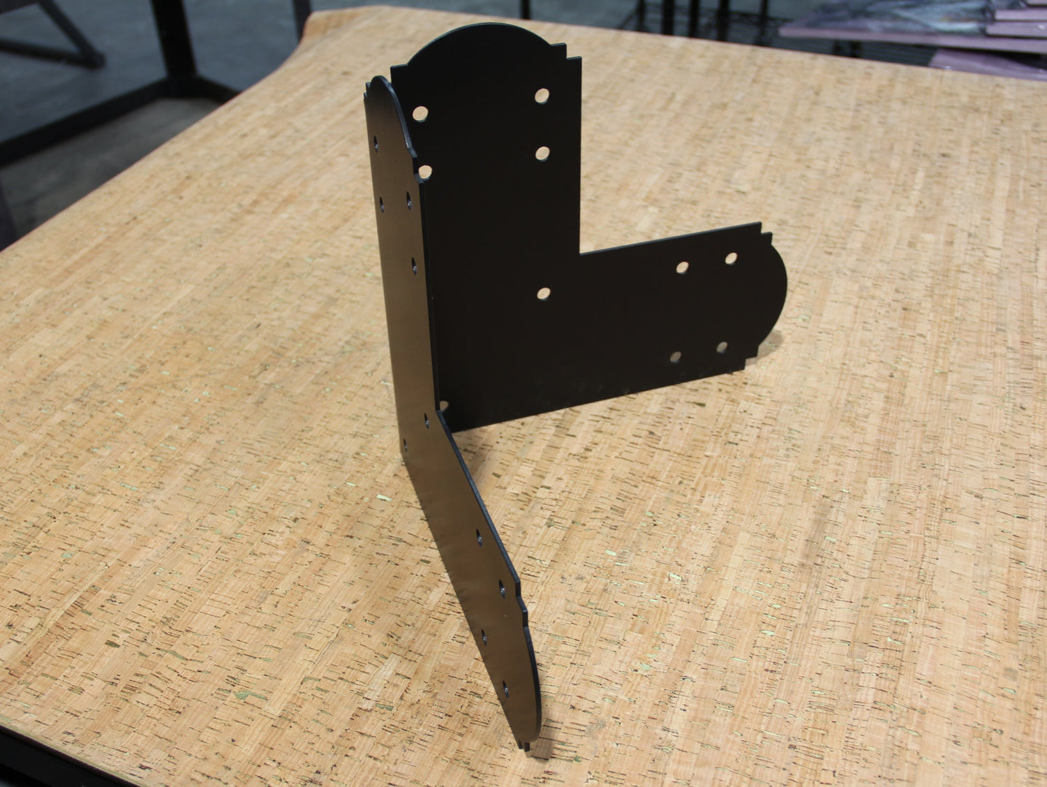 90 Degree Double L Bracket for 6" Post - Wood Post Brackets - construction materials - building supports - beam supports - post supports