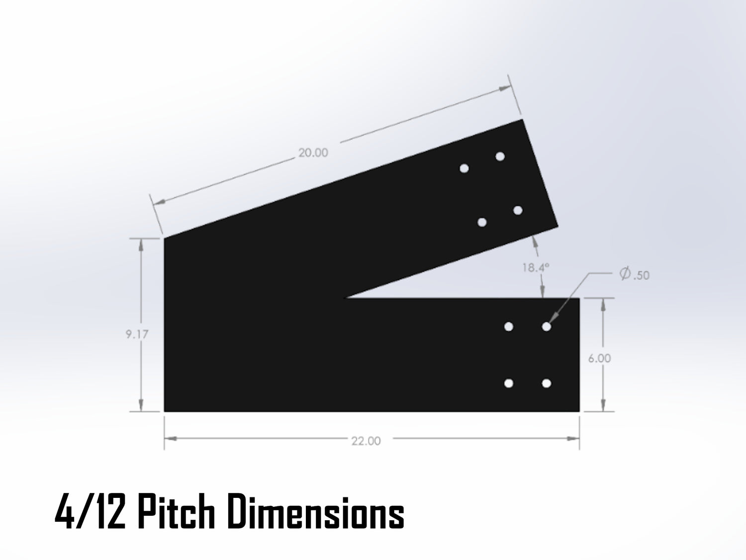 Web Truss Bracket Set - Industrial Style - For 8 Inch Lumber - Wood Post Brackets - construction brackets - brackets for post and beam construction - beam supports - post support - timber frame brackets - post frame buildings - barndominium brackets - exposed beam brackets