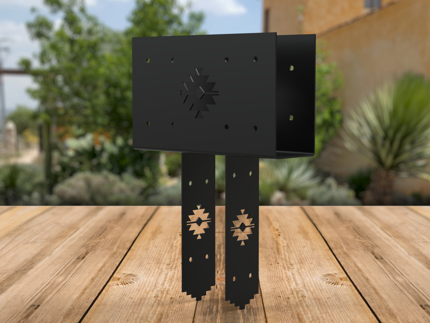 Column to Beam Brace - Aztec Style - Wood Post Brackets - construction materials - building supposrts - beam supports - post support - timber frame brackets - wood frame buildings - post frame buildings - barndominium brackets - exposed beam brackets