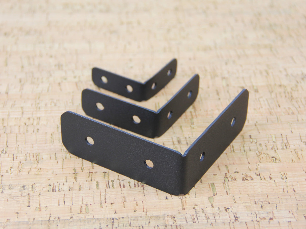 Table Corner Bracket, Table Edge Strap, 90 Degree Brackets - Wood Post Brackets - construction materials - building supports - beam supports - post supports