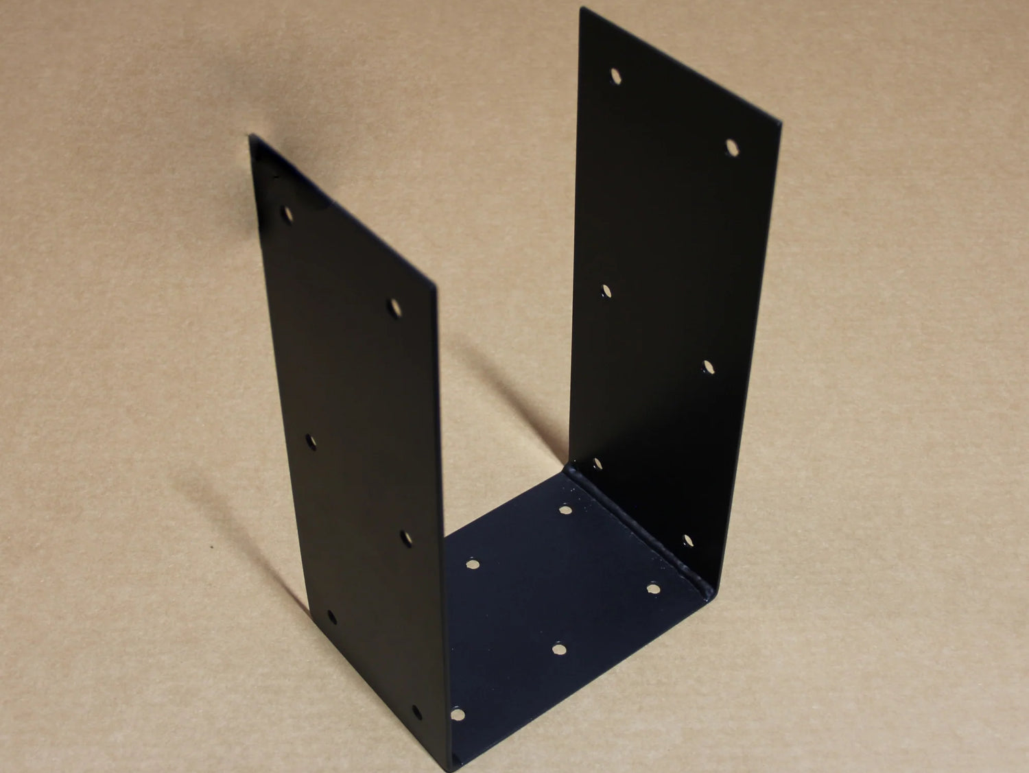 6" & 8" Post Base U Bracket - Wood Post Brackets - construction materials - building supports - beam supports - post supports