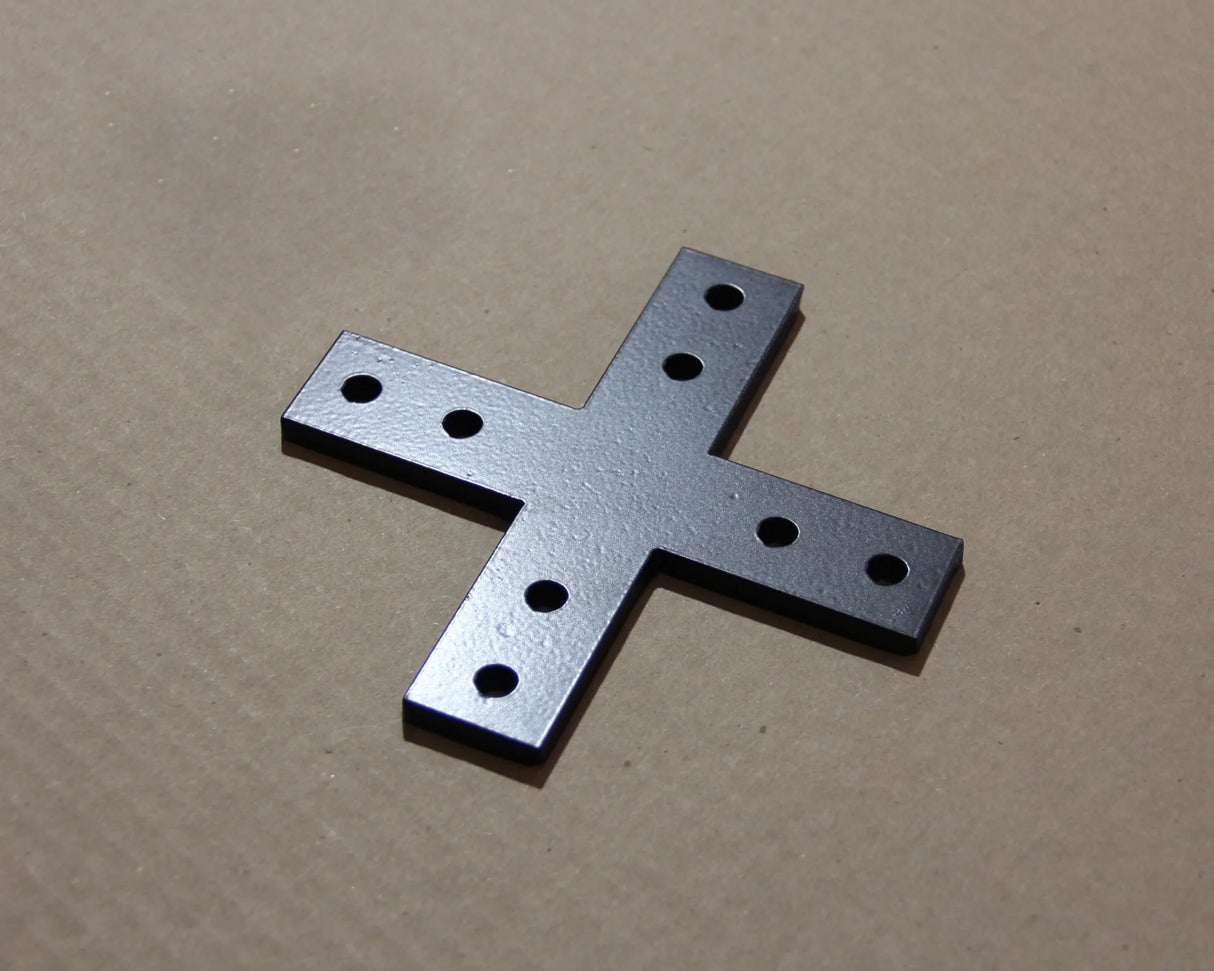Furniture X Bracket, 6"x6" - Wood Post Brackets - construction materials - building supports - beam supports - post supports