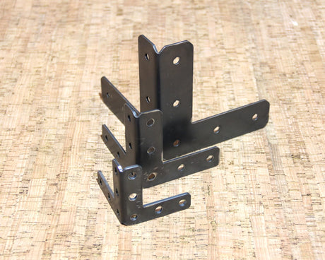 90 Degree L Furniture Bracket - Wood Post Brackets - construction materials - building supports - beam supports - post supports