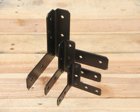 90 Degree L Furniture Bracket - Wood Post Brackets - construction materials - building supports - beam supports - post supports