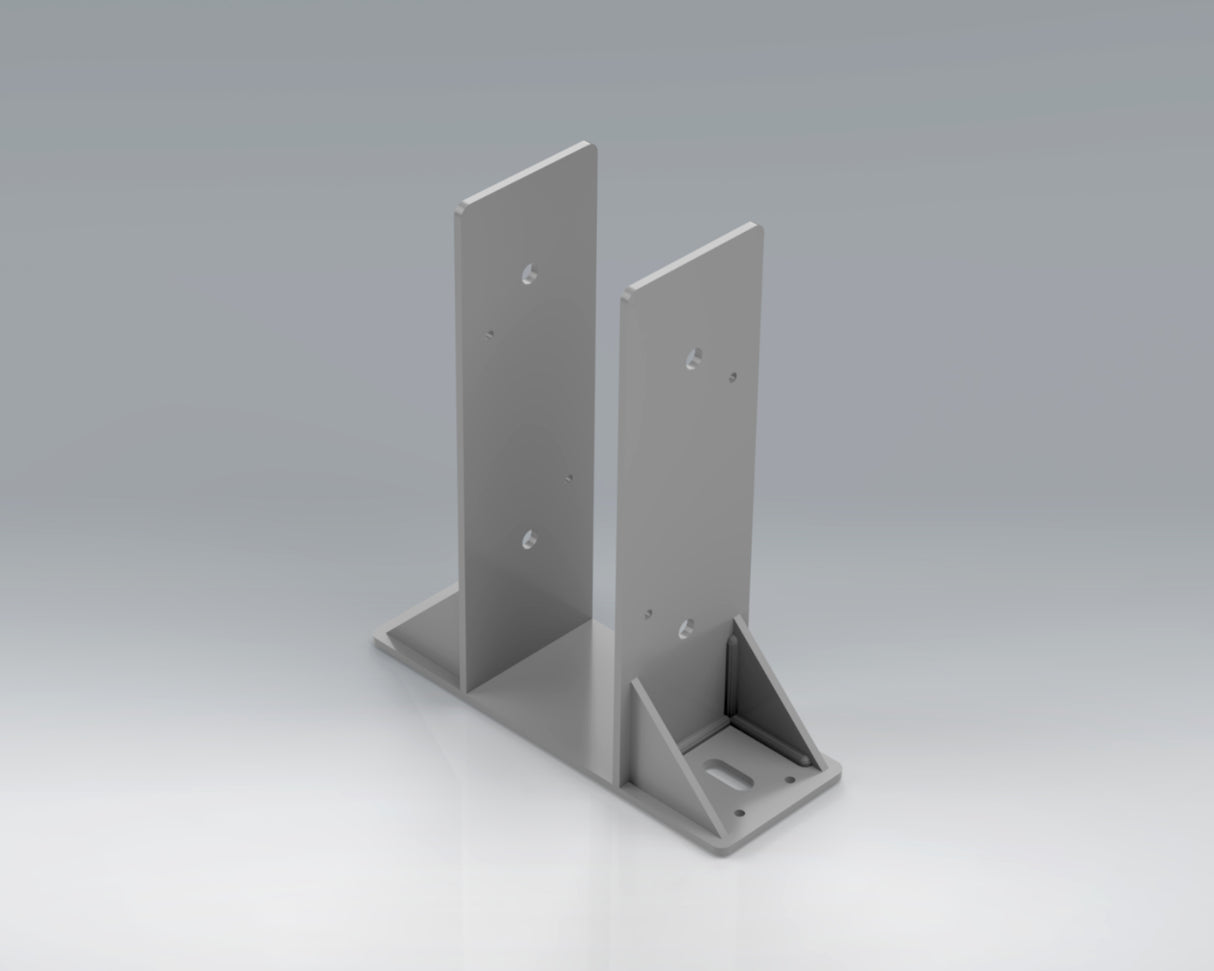 8X8 Post Footer Bracket - PF88 - Wood Post Brackets - construction materials - building supposrts - beam supports - post support - timber frame brackets - wood frame buildings - post frame buildings - barndominium brackets - exposed beam brackets