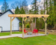 DIY Pergola Bracket Kit with DIY Instruction Guide - Wood Post Brackets - construction brackets - brackets for post and beam construction - beam supports - post support - timber frame brackets - barndominium brackets - exposed beam brackets