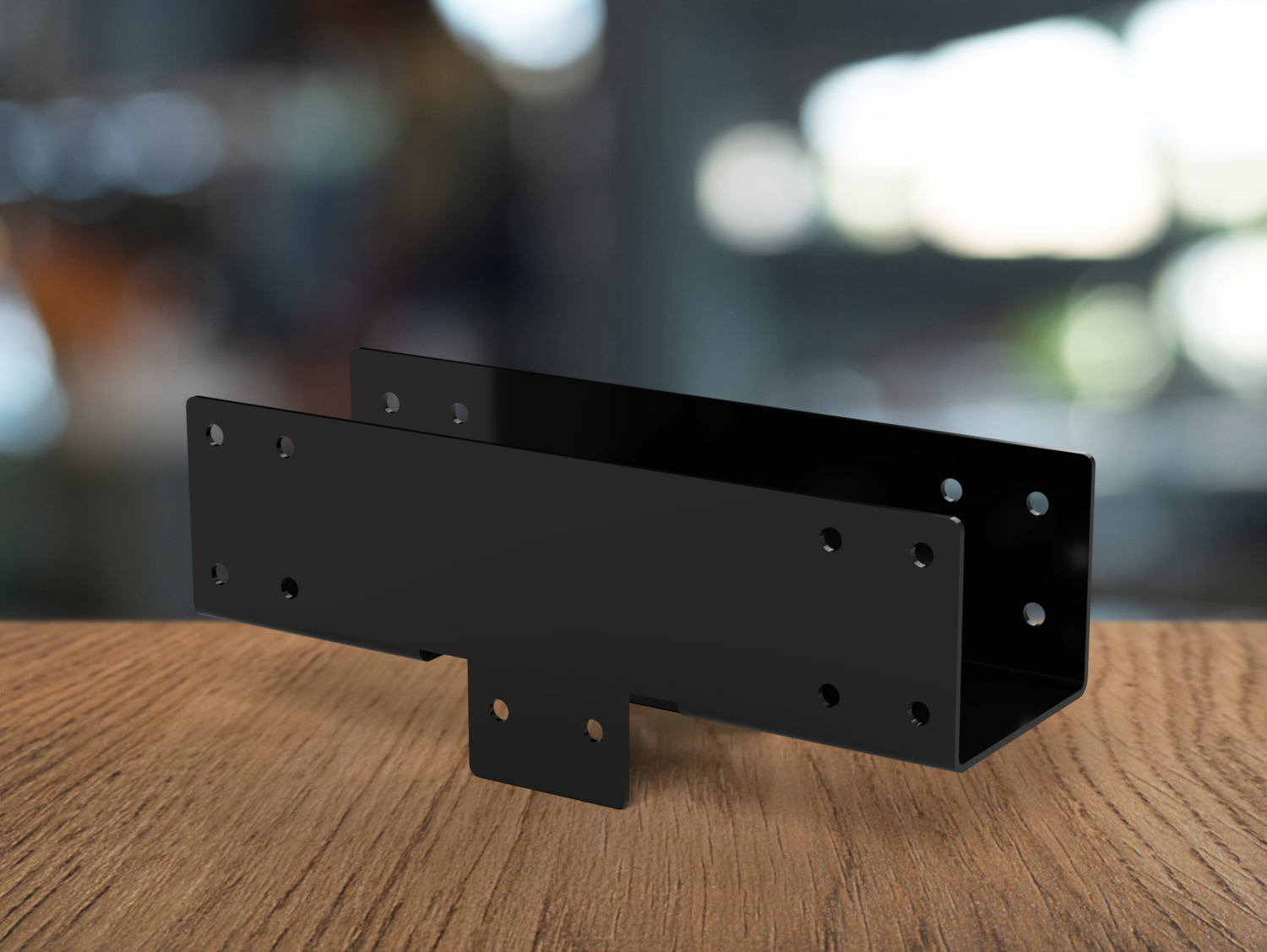Post to Beam Brace - 6 Inch Beams (PB5.5) - Wood Post Brackets - construction materials - building supposrts - beam supports - post support - timber frame brackets - wood frame buildings - post frame buildings - barndominium brackets - exposed beam brackets