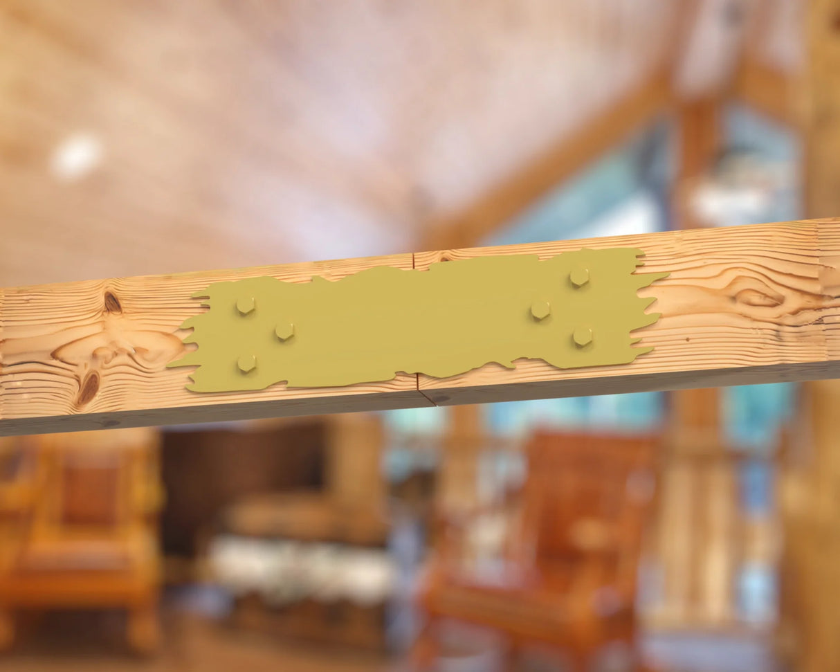 "Rough Wood" Metal Brackets For 4x4 Dimensional Lumber - Madison Iron and Wood