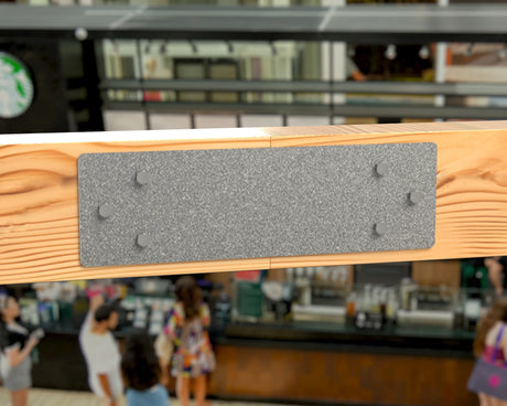 Straight Bracket - Standard Style - For 8 Inch Lumber - Wood Post Brackets - construction brackets - brackets for post and beam construction - beam supports - post support - timber frame brackets - barndominium brackets - exposed beam brackets