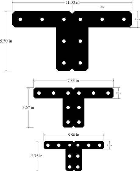 90 Degree L Furniture Bracket - Wood Post Brackets - construction materials - building supports - beam supports - post supports
