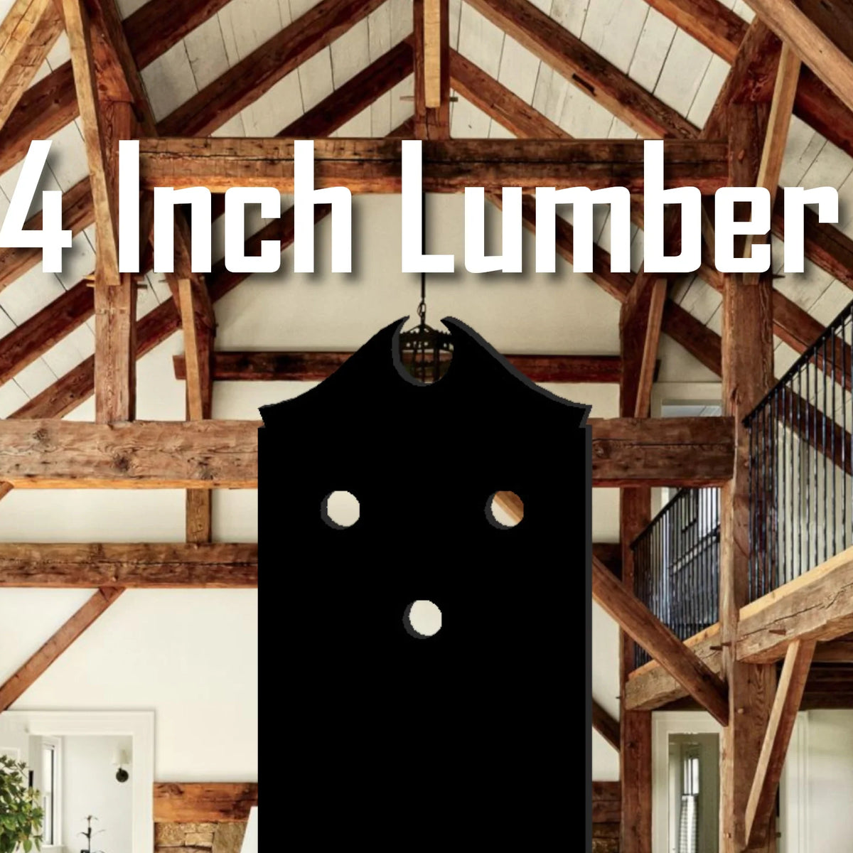 Colonial Style - 4 Inch Lumber | Wood Post Brackets