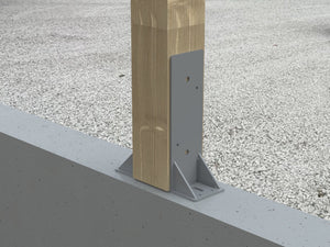 Where and When to Use Brackets on a Timber Frame Building | Wood Post ...