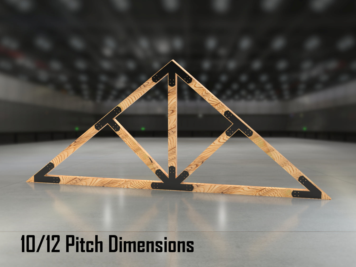 Web Truss Bracket Set - Crowned Style - For 8 Inch Lumber - Wood Post Brackets - construction materials - building supposrts - beam supports - post support - timber frame brackets - wood frame buildings - post frame buildings - barndominium brackets - exposed beam brackets