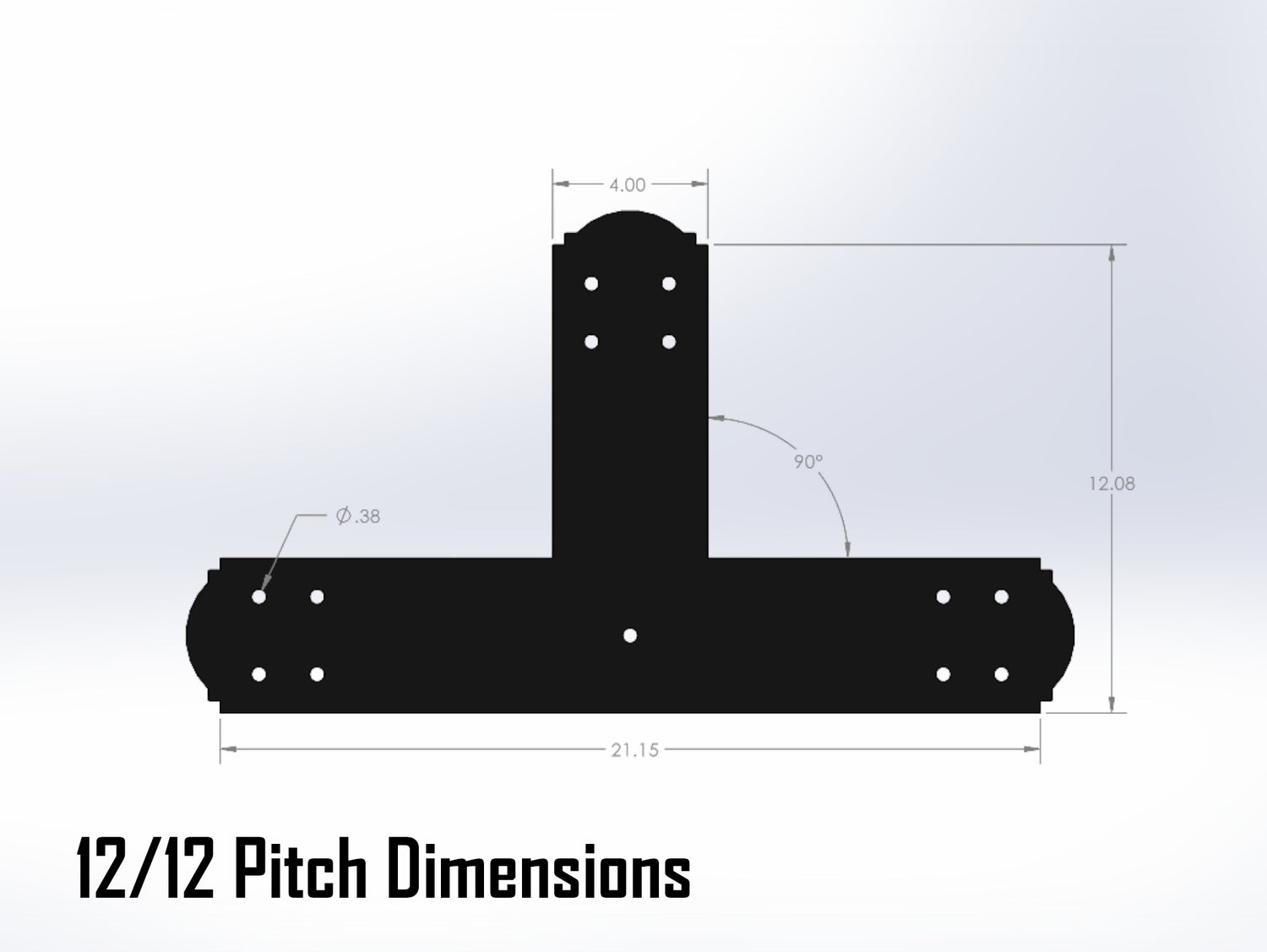 Web Truss Bracket Set - Crowned Style - For 6 Inch Lumber - Wood Post Brackets - construction materials - building supposrts - beam supports - post support - timber frame brackets - wood frame buildings - post frame buildings - barndominium brackets - exposed beam brackets