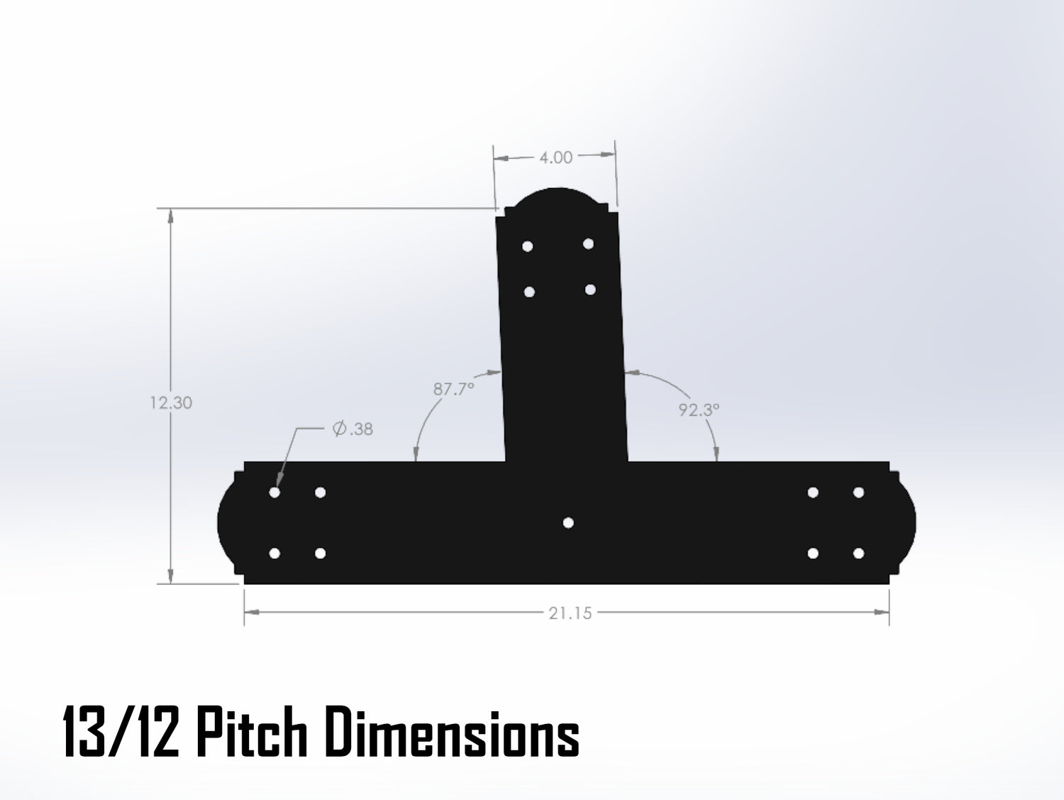 Web Truss Bracket Set - Crowned Style - For 6 Inch Lumber - Wood Post Brackets - construction materials - building supposrts - beam supports - post support - timber frame brackets - wood frame buildings - post frame buildings - barndominium brackets - exposed beam brackets