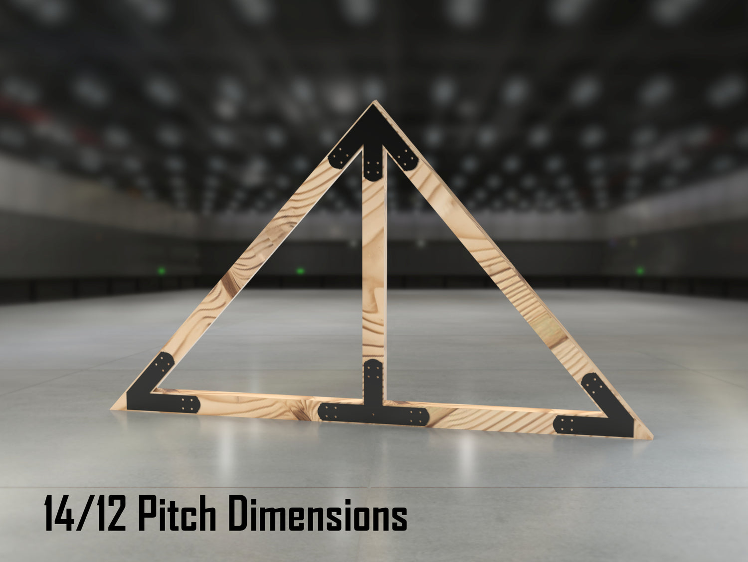 King Truss Bracket Set - Crowned Style - For 8 Inch Lumber - Wood Post Brackets - construction materials - building supposrts - beam supports - post support - timber frame brackets - wood frame buildings - post frame buildings - barndominium brackets - exposed beam brackets