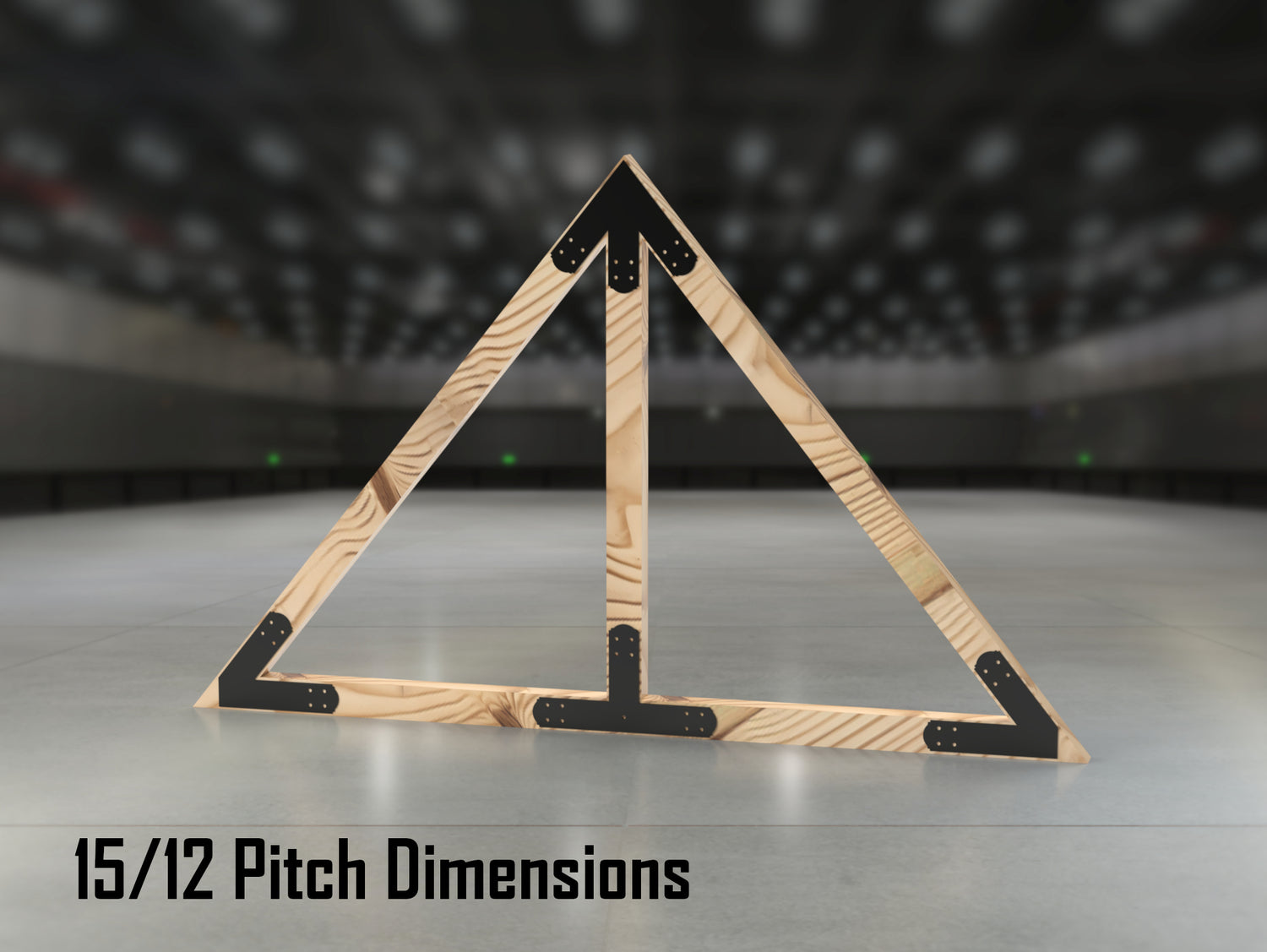 King Truss Bracket Set - Crowned Style - For 8 Inch Lumber - Wood Post Brackets - construction materials - building supposrts - beam supports - post support - timber frame brackets - wood frame buildings - post frame buildings - barndominium brackets - exposed beam brackets