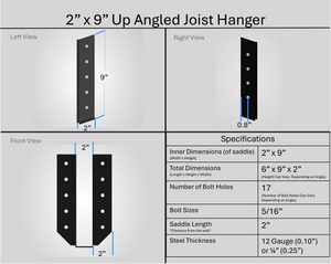 Joist Hangers - Up Angled