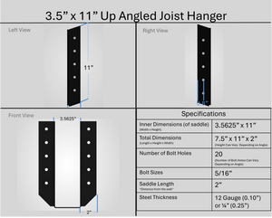 Joist Hangers - Up Angled