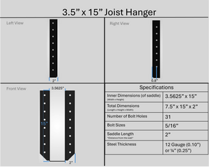 Joist Hangers - Face Mount