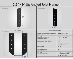Joist Hangers - Up Angled