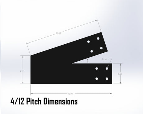 Web Truss Bracket Set - Industrial Style - For 4 Inch Lumber - Wood Post Brackets - construction brackets - brackets for post and beam construction - beam supports - post support - timber frame brackets - post frame buildings - barndominium brackets - exposed beam brackets